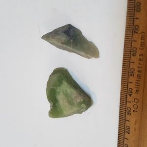 91.7ct hydrogrossular garnet rough lot from pakistan